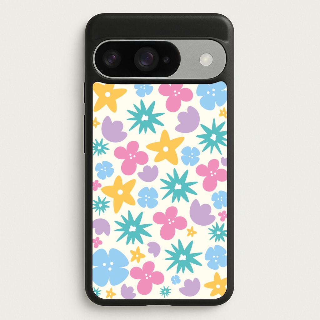 Playful Flowers - Floral Patterns Phone Case for Google Pixel 10 / 10 Pro