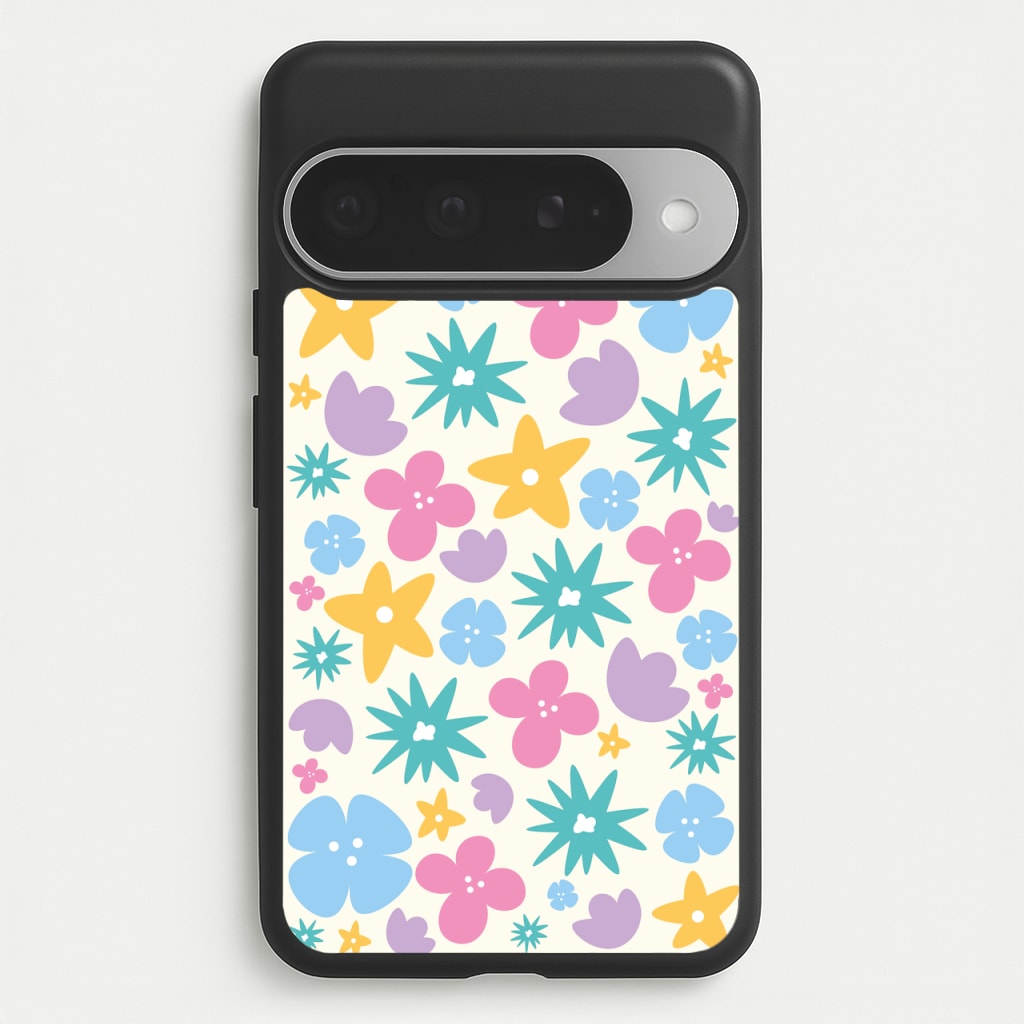 Playful Flowers - Floral Patterns Phone Case for Google Pixel 10 Pro XL