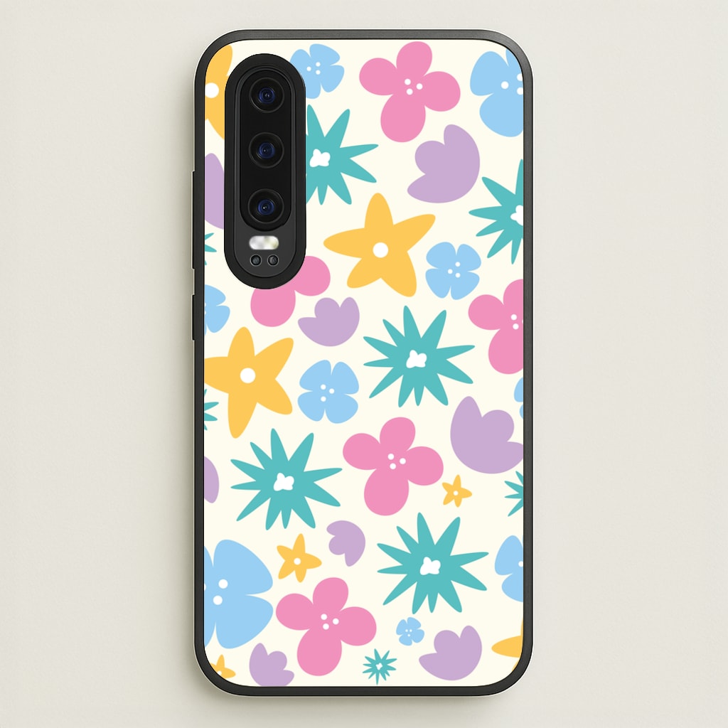Playful Flowers - Floral Patterns - Floral Patterns Phone Case for Huawei P30