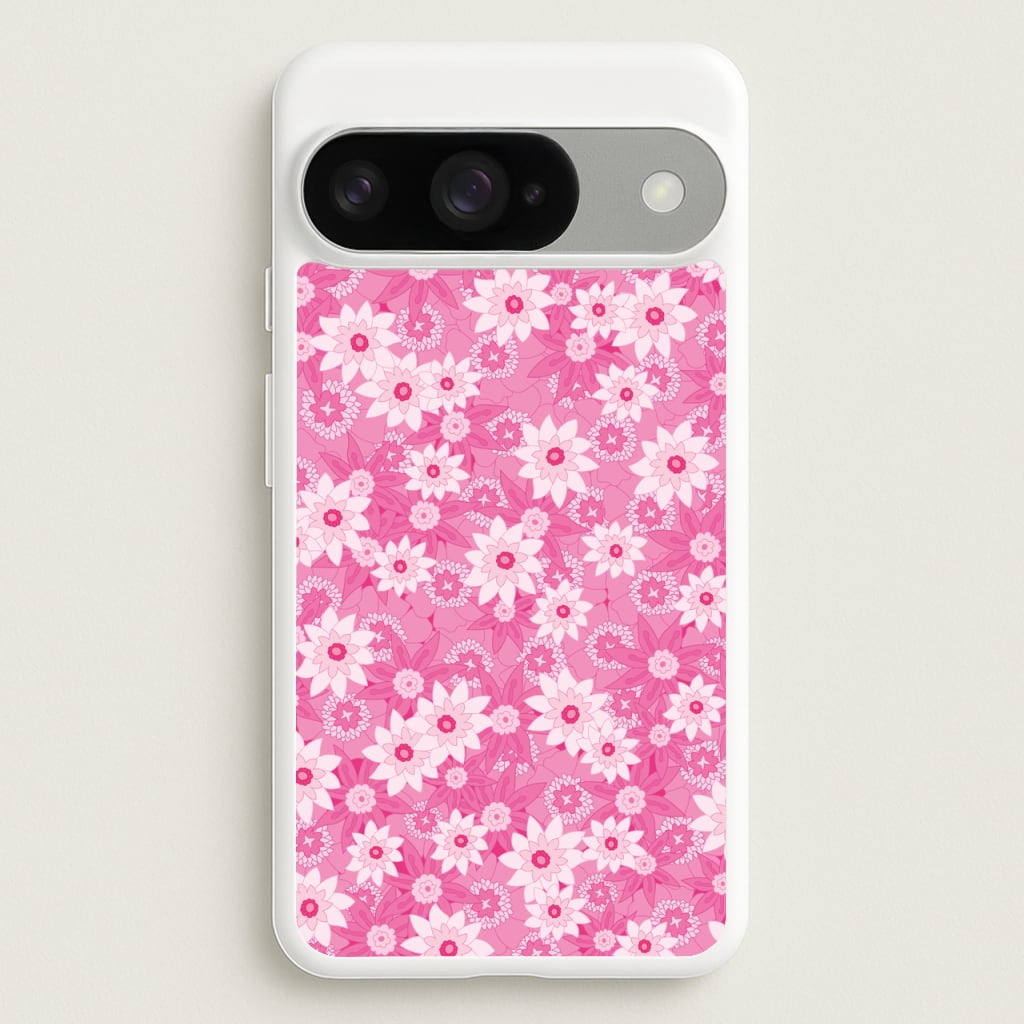 Pink Flowers - Floral Patterns Phone Case for Google Pixel 10 / 10 Pro