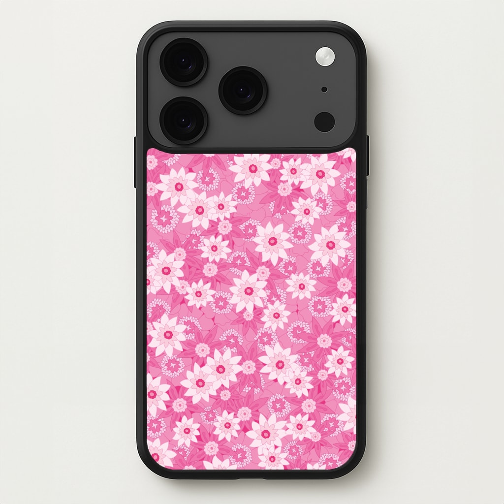 Pink Flowers - Floral Patterns Phone Case for iPhone 17 Pro Max