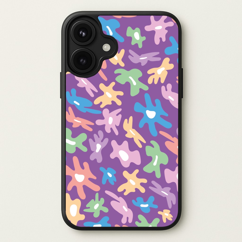 Abstract Flowers- Floral Patterns Phone Case for iPhone 17