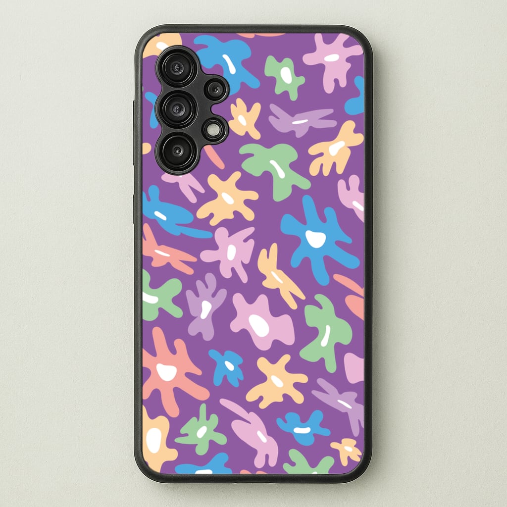 Abstract Flowers- Floral Patterns - Floral Patterns Phone Case for Galaxy A13