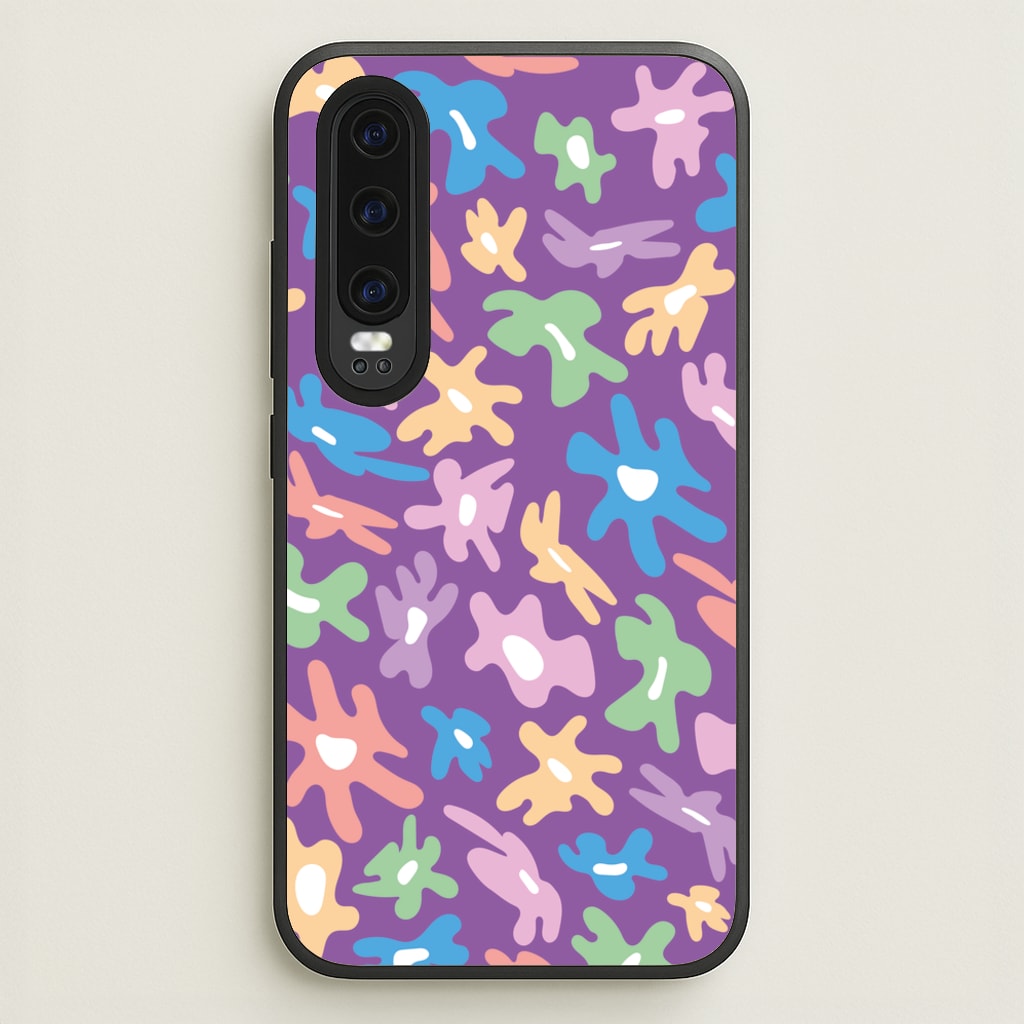 Abstract Flowers- Floral Patterns - Floral Patterns Phone Case for Huawei P30