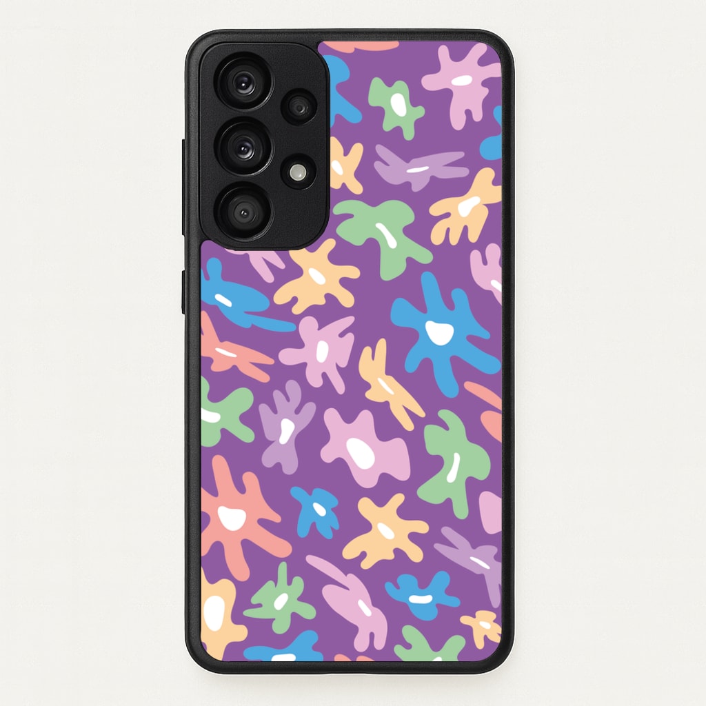 Abstract Flowers- Floral Patterns - Floral Patterns Phone Case for Galaxy A53