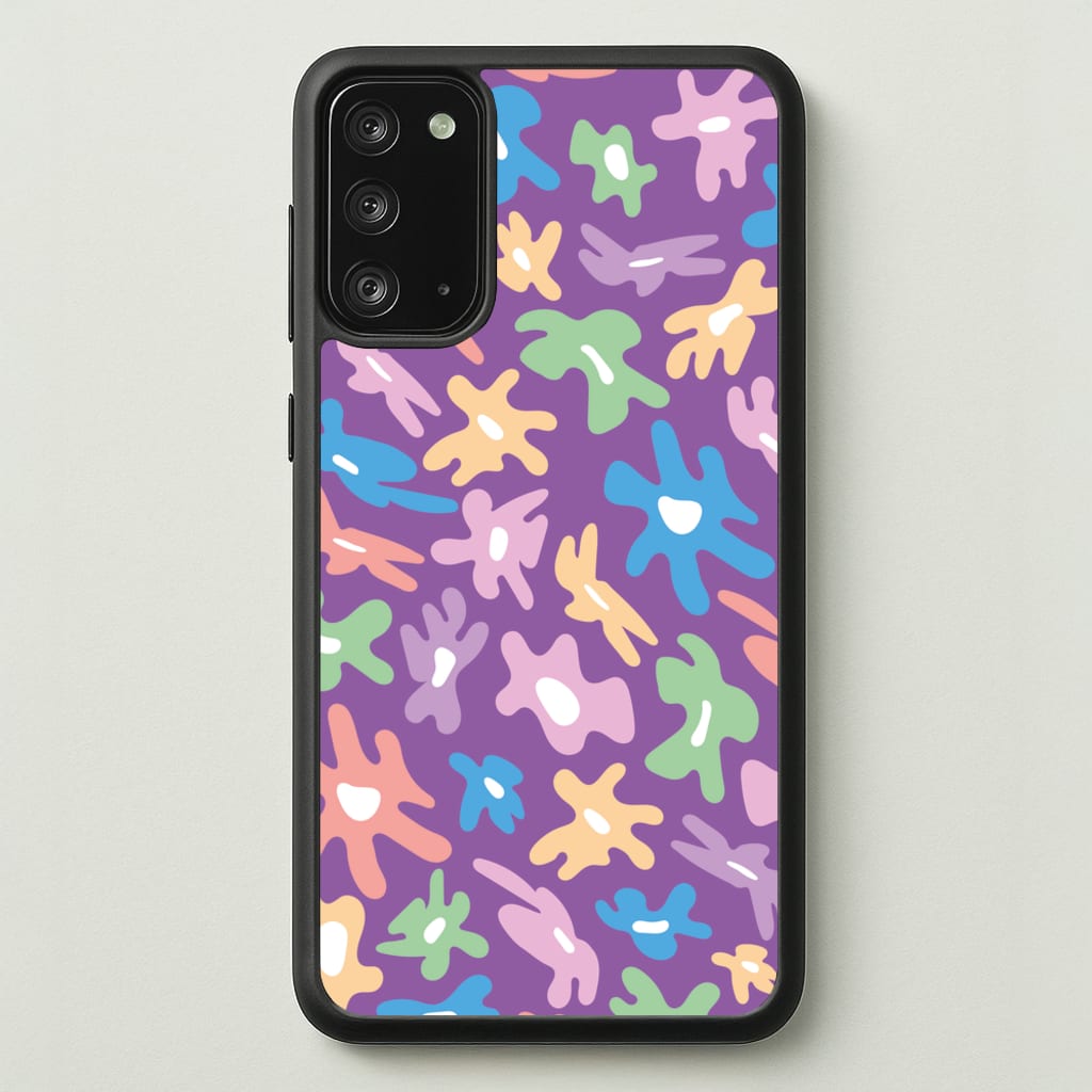 Abstract Flowers- Floral Patterns - Floral Patterns Phone Case for Galaxy Note 20