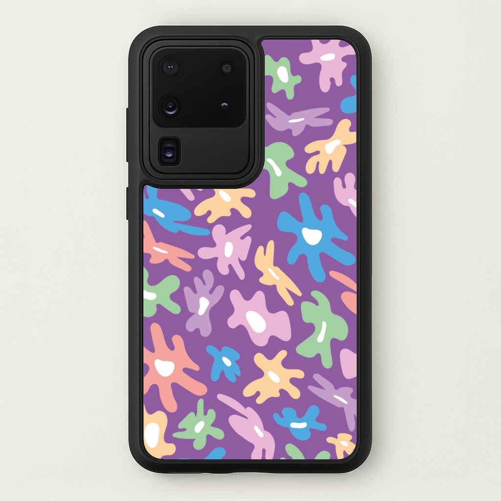 Abstract Flowers- Floral Patterns - Floral Patterns Phone Case for Galaxy S20 Ultra