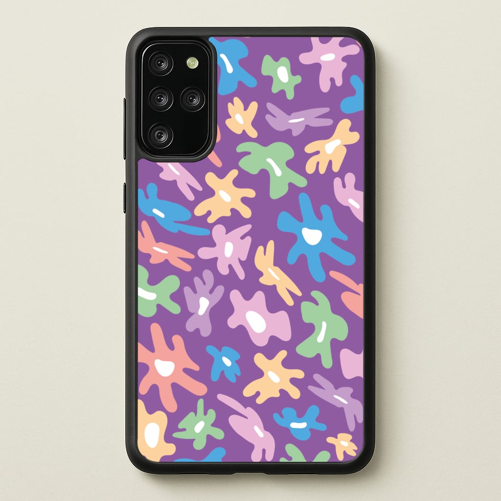 Abstract Flowers- Floral Patterns - Floral Patterns Phone Case for Galaxy S20 Plus