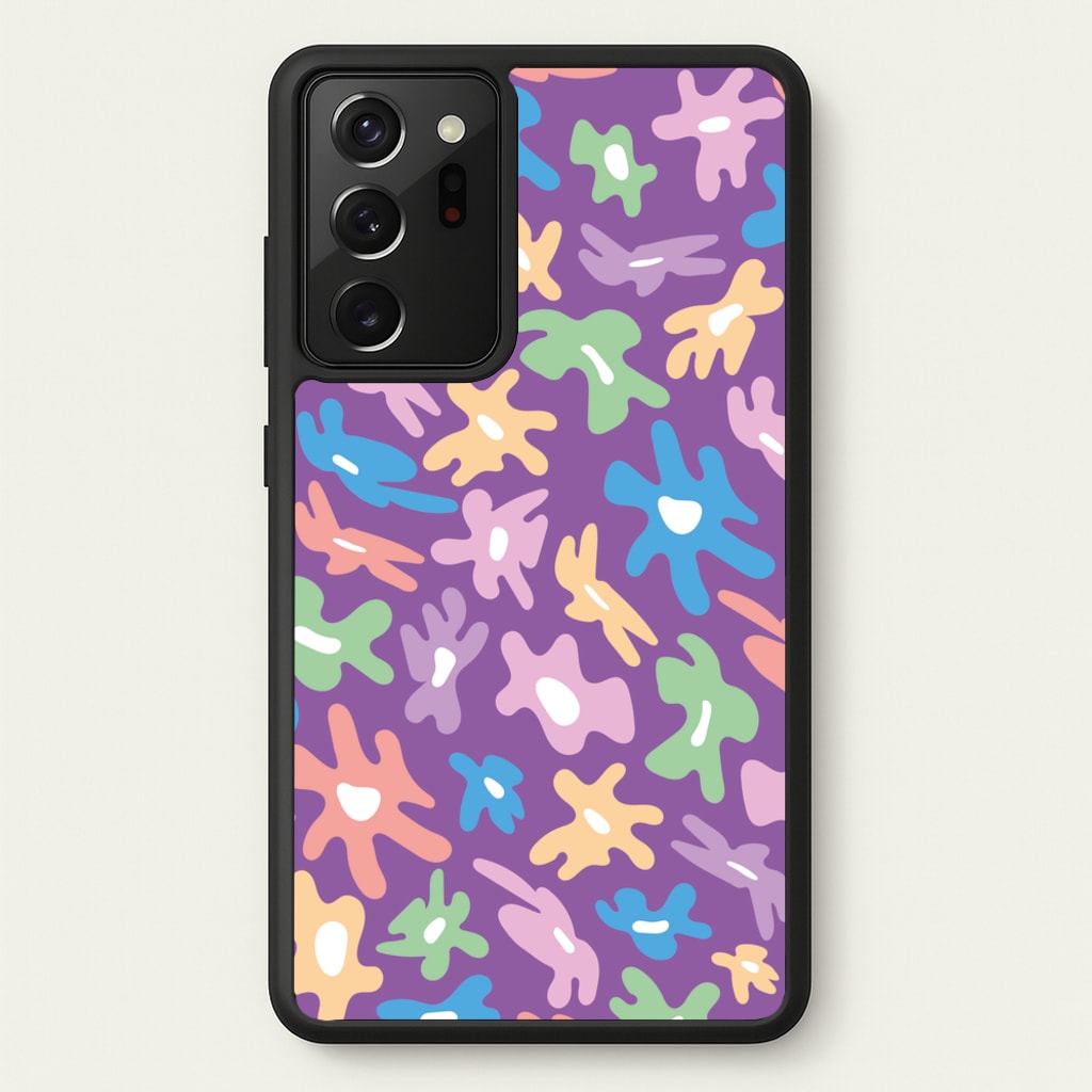 Abstract Flowers- Floral Patterns - Floral Patterns Phone Case for Galaxy Note 20 Ultra