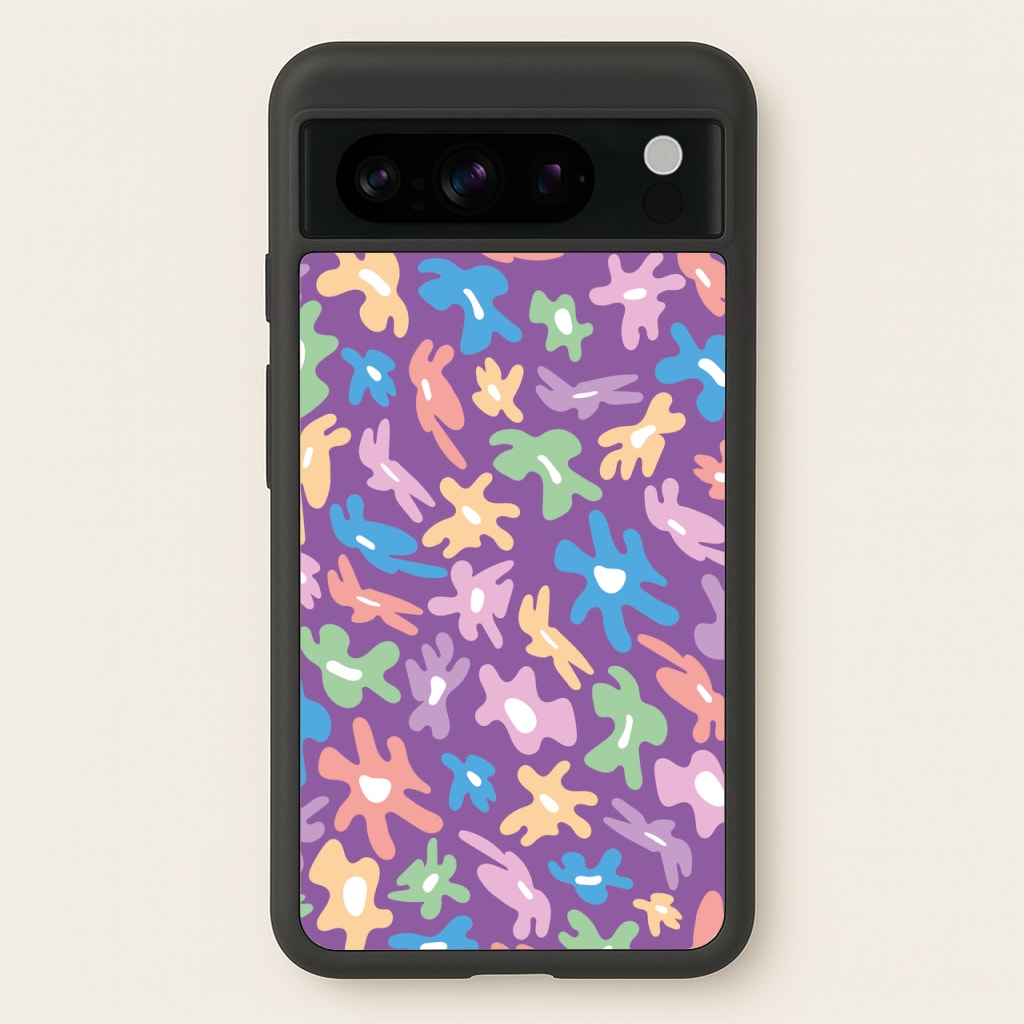 Abstract Flowers- Floral Patterns - Floral Patterns Phone Case for Google Pixel 8 Pro