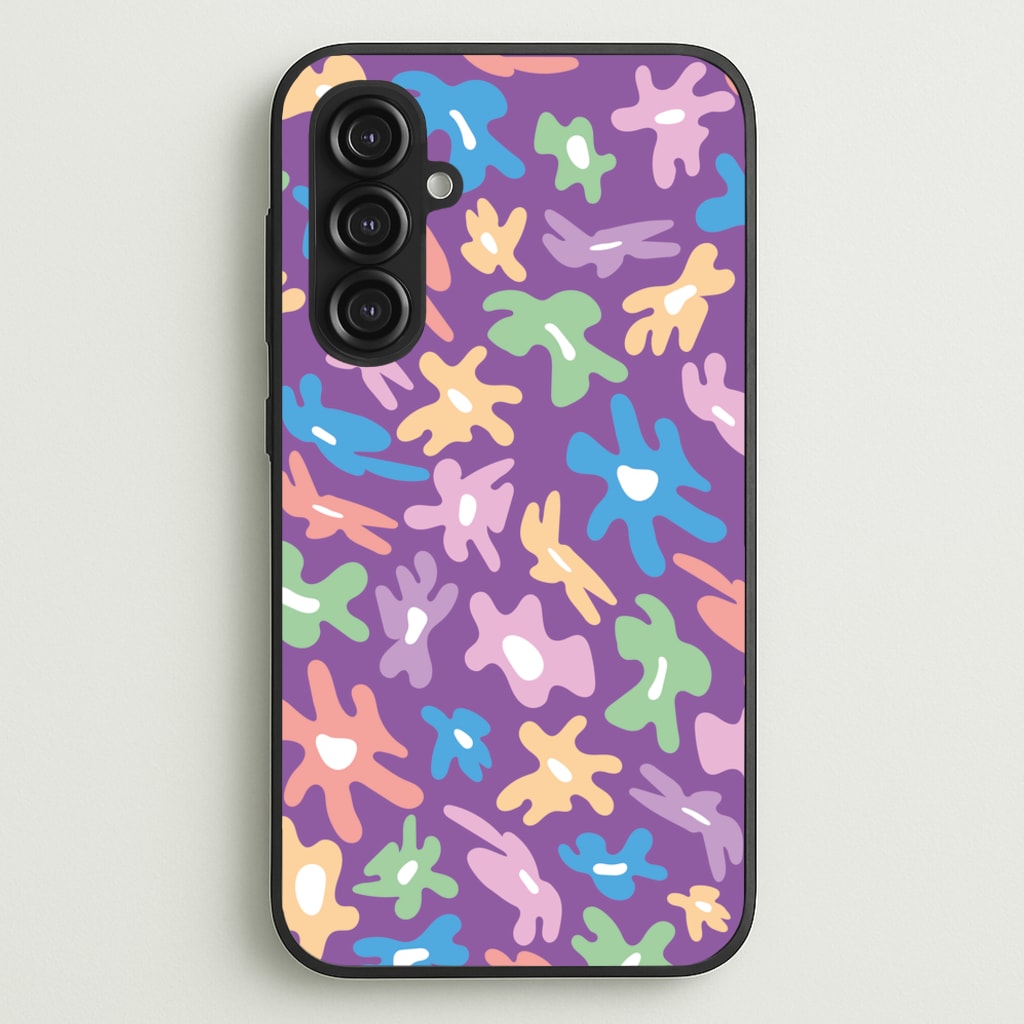 Abstract Flowers- Floral Patterns - Floral Patterns Phone Case for Galaxy S23FE