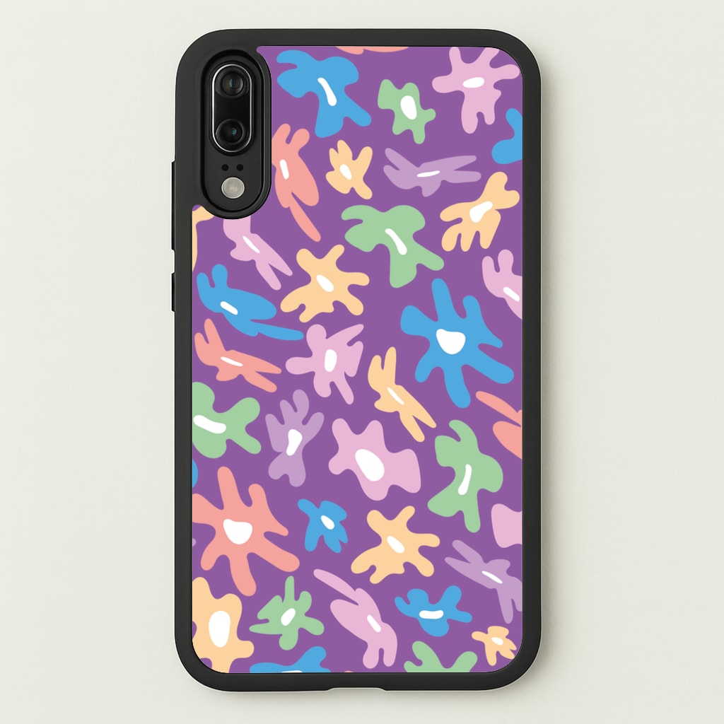 Abstract Flowers- Floral Patterns - Floral Patterns Phone Case for Huawei P20