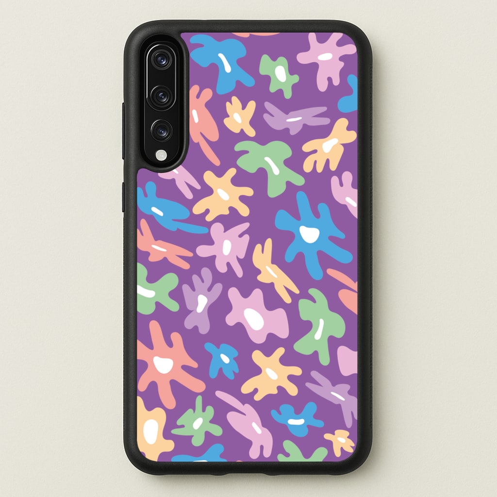 Abstract Flowers- Floral Patterns - Floral Patterns Phone Case for Huawei P20 Pro