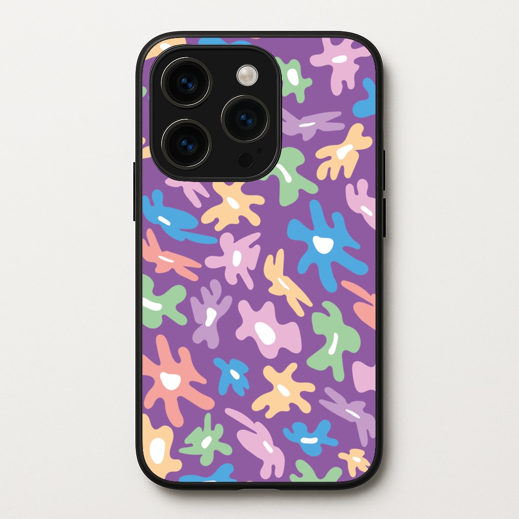 Abstract Flowers- Floral Patterns - Floral Patterns Phone Case for iPhone 15 Pro