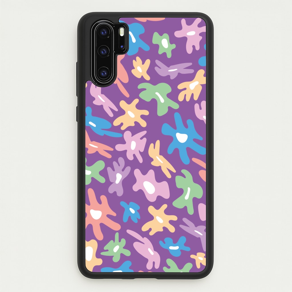 Abstract Flowers- Floral Patterns - Floral Patterns Phone Case for Huawei P30 Pro