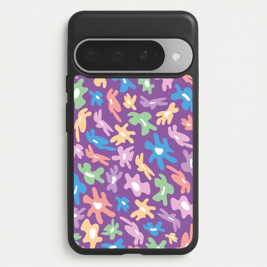 Abstract Flowers- Floral Patterns Phone Case for Google Pixel 10 Pro XL