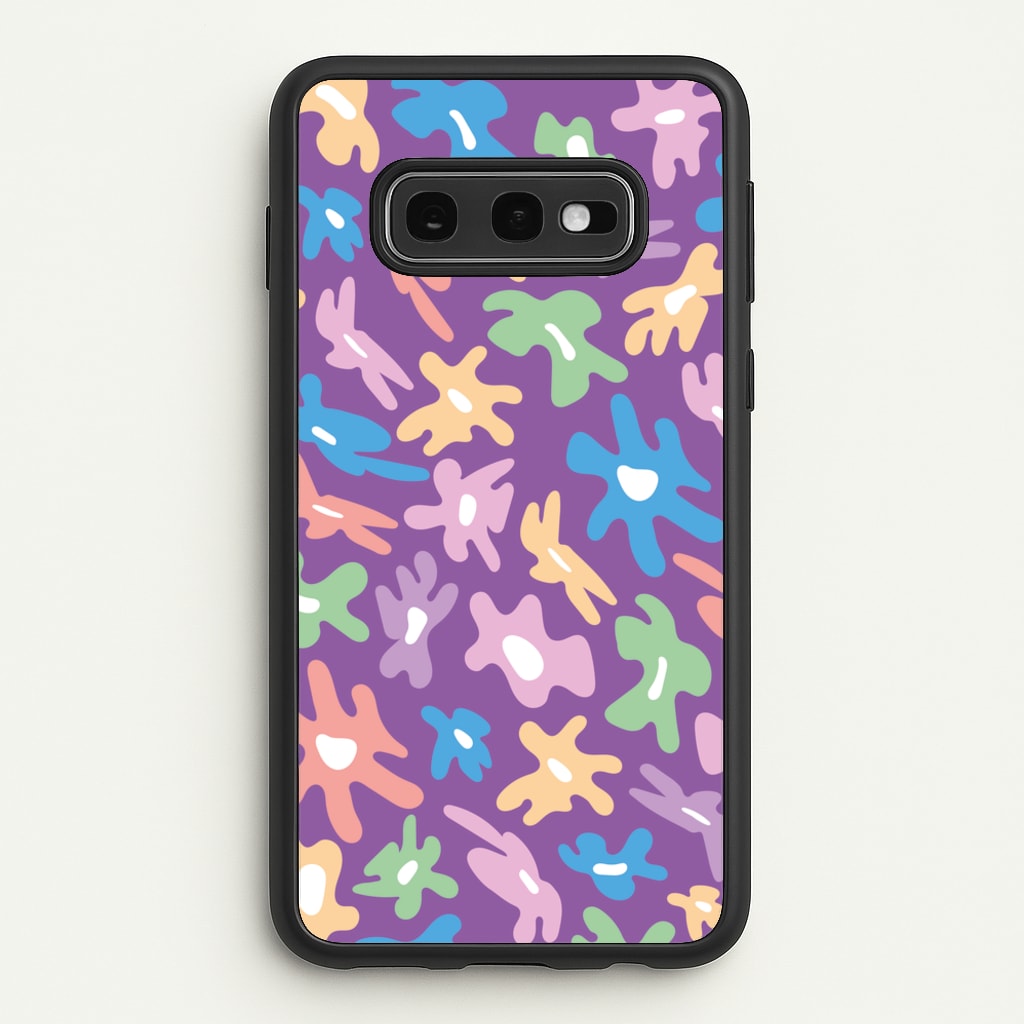 Abstract Flowers- Floral Patterns - Floral Patterns Phone Case for Galaxy S10e