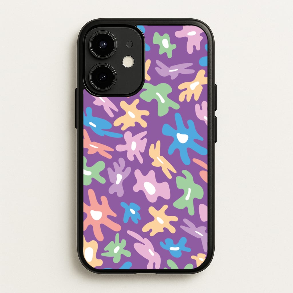 Abstract Flowers- Floral Patterns - Floral Patterns Phone Case for iPhone 12 Mini