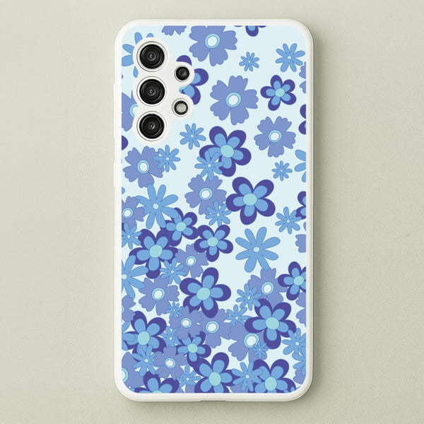 Blue Flowers - Floral Patterns - Floral Patterns Phone Case for Galaxy A13