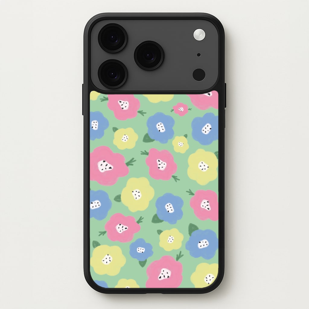 Painted Flowers - Floral Patterns Phone Case for iPhone 17 Pro Max