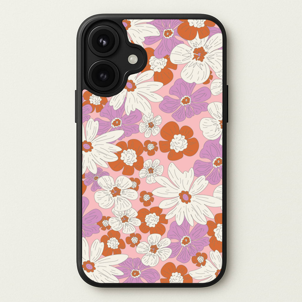 Retro Flowers - Floral Patterns Phone Case for iPhone 17