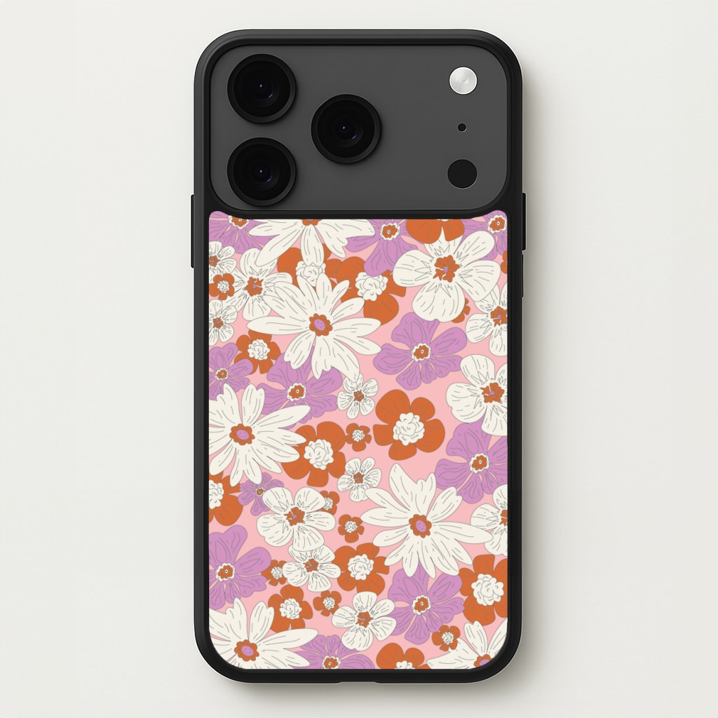Retro Flowers - Floral Patterns Phone Case for iPhone 17 Pro