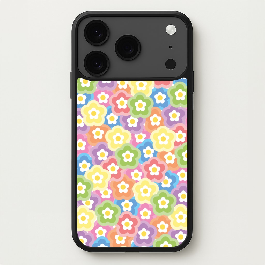 Psychedelic Flowers - Floral Patterns Phone Case for iPhone 17 Pro