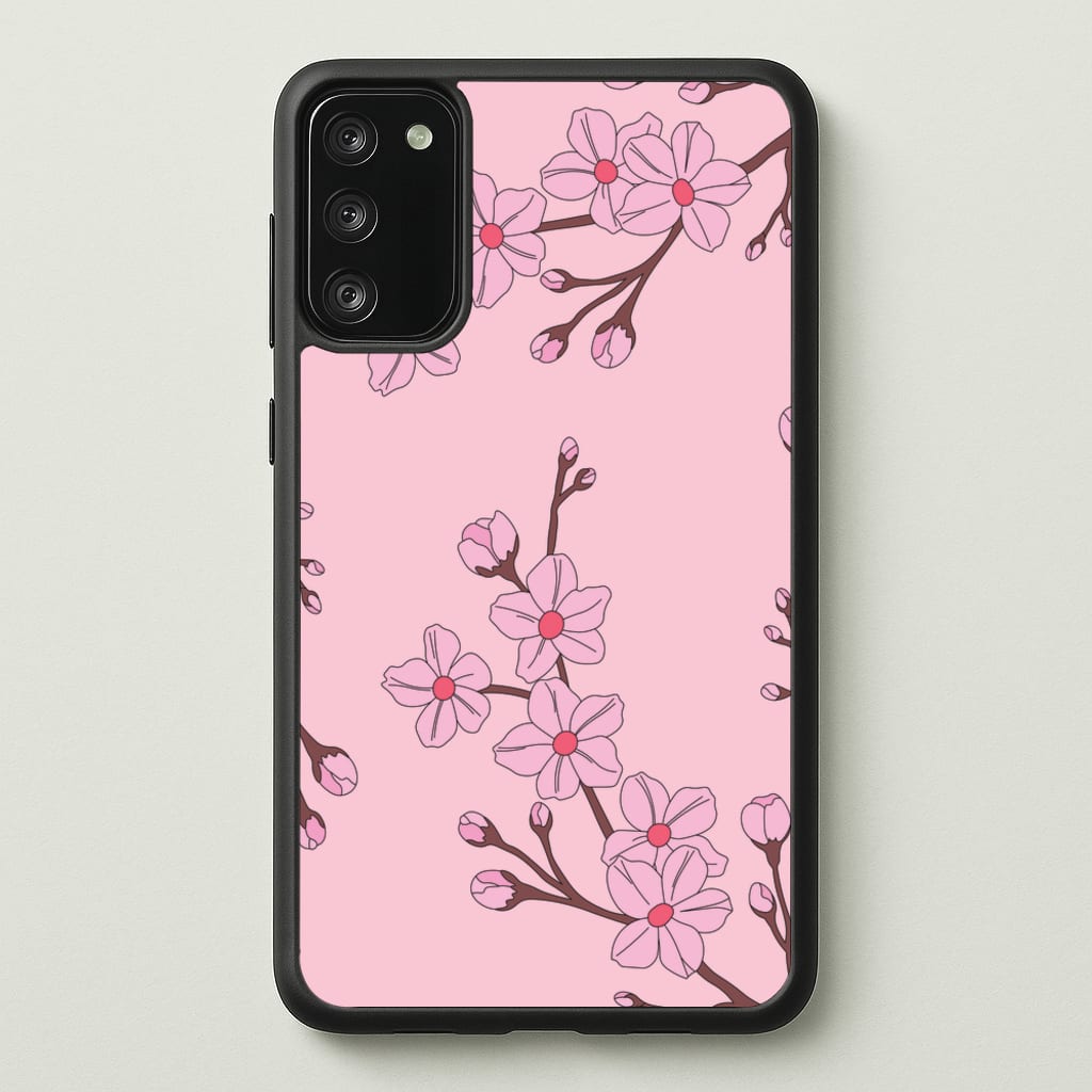 Cherry Blossom Pattern - Floral Phone Case for Galaxy A41