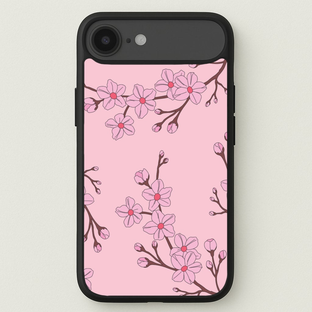 Cherry Blossom Pattern Phone Case for iPhone 17 Air