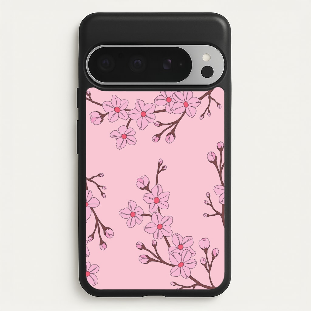 Cherry Blossom Pattern - Floral Phone Case for Google Pixel 9 Pro XL