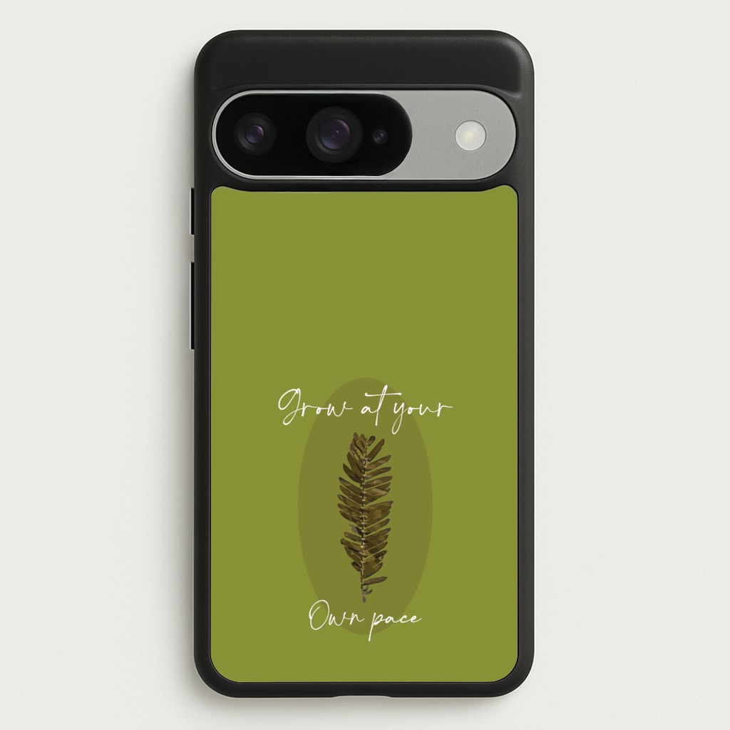 Grow At Your Own Pace Fern Phone Case for Google Pixel 10 / 10 Pro