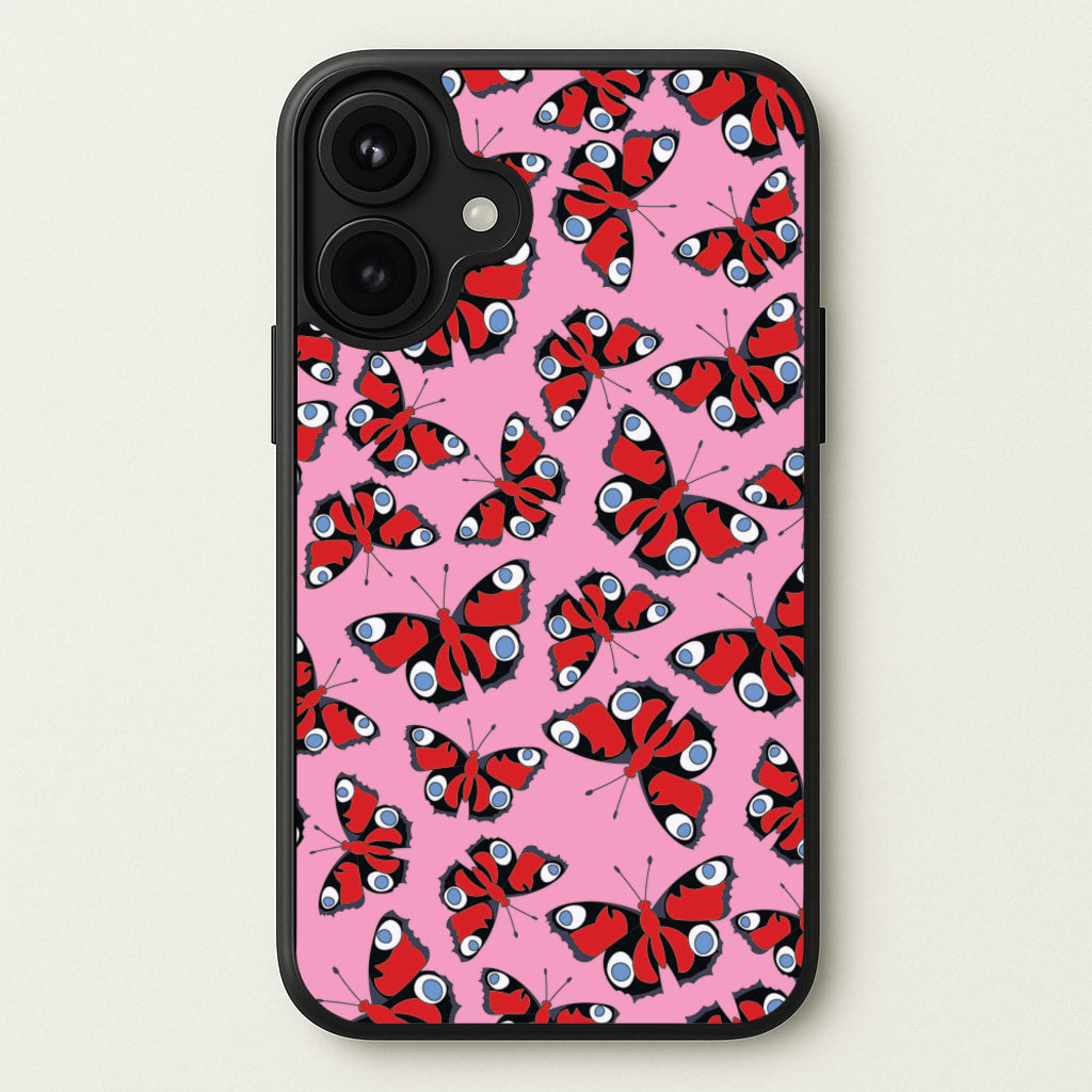 Red Butterfly - Butterfly Patterns Phone Case for iPhone 17