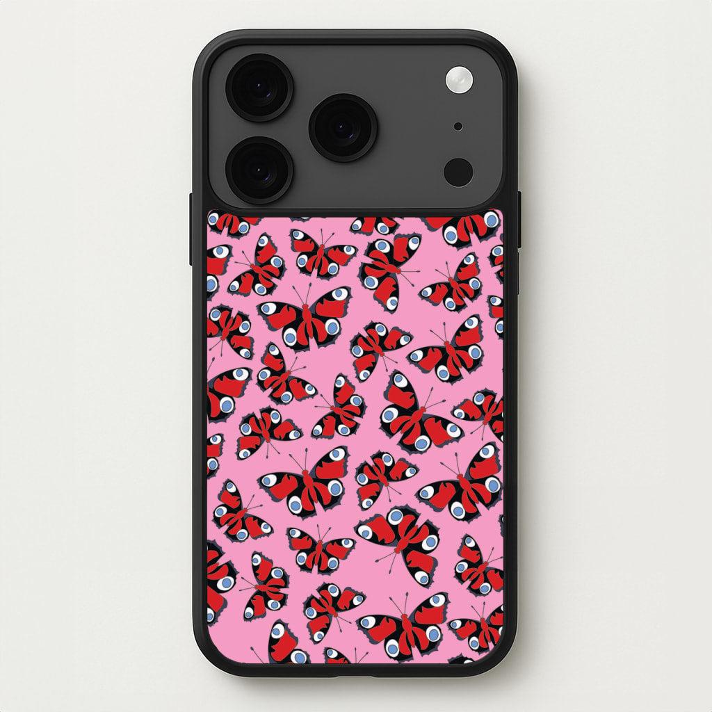 Red Butterfly - Butterfly Patterns Phone Case for iPhone 17 Pro Max