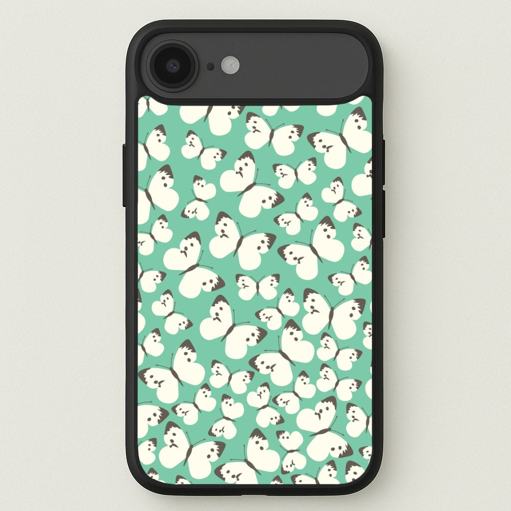 White Butterfly - Butterfly Patterns Phone Case for iPhone 17 Air