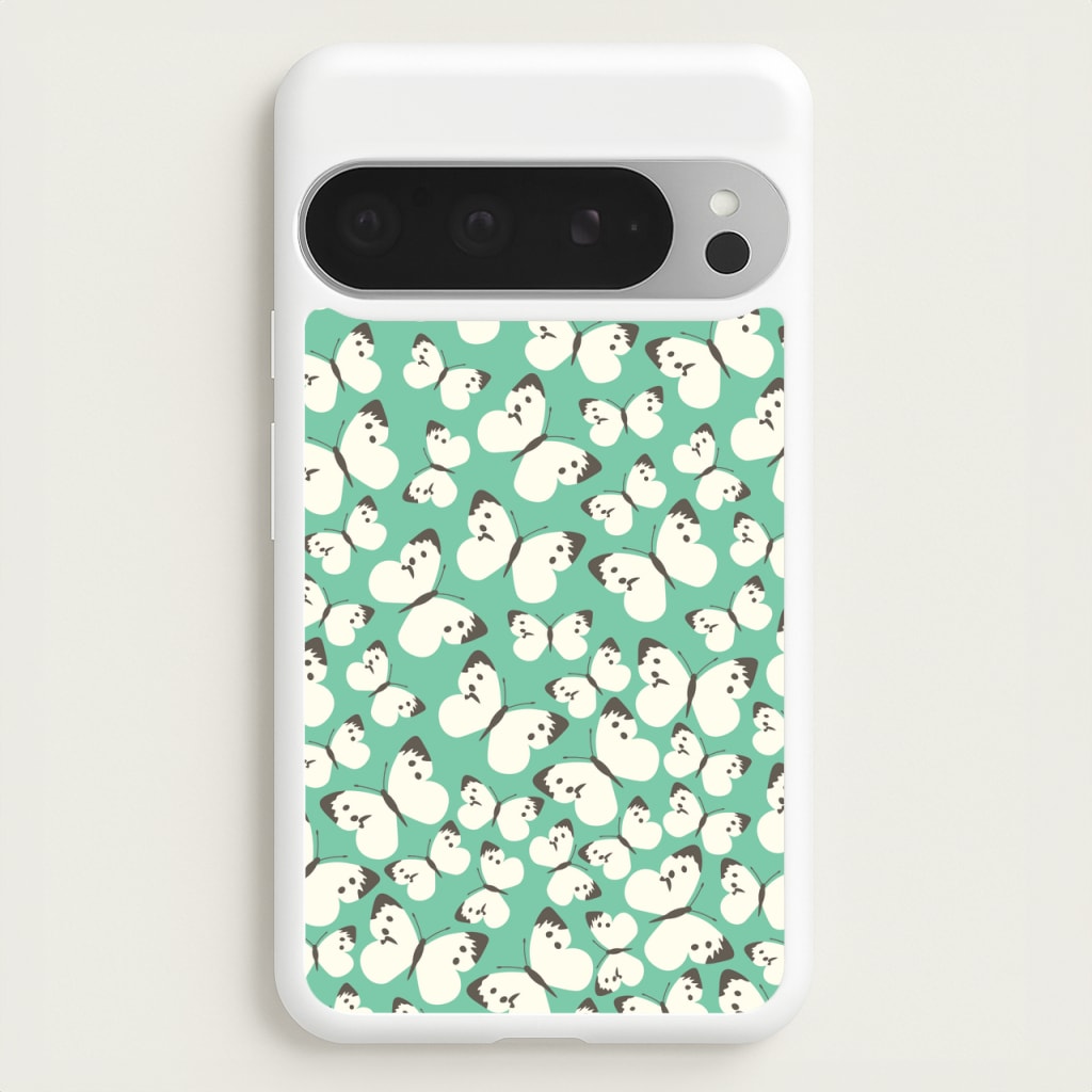White Butterfly - Butterfly Patterns - Butterfly Patterns Phone Case for Google Pixel 9 Pro XL