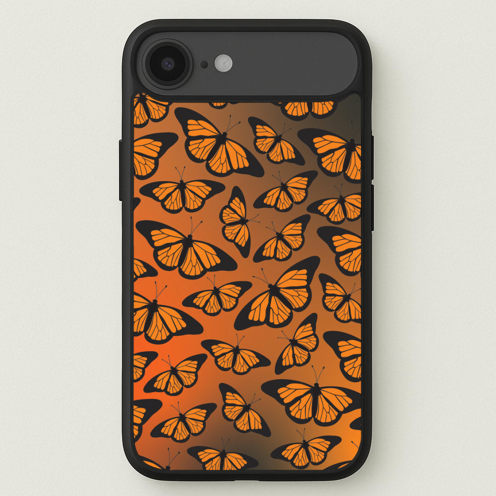 Orange Gradient Butterfly - Butterfly Patterns Phone Case for iPhone 17 Air