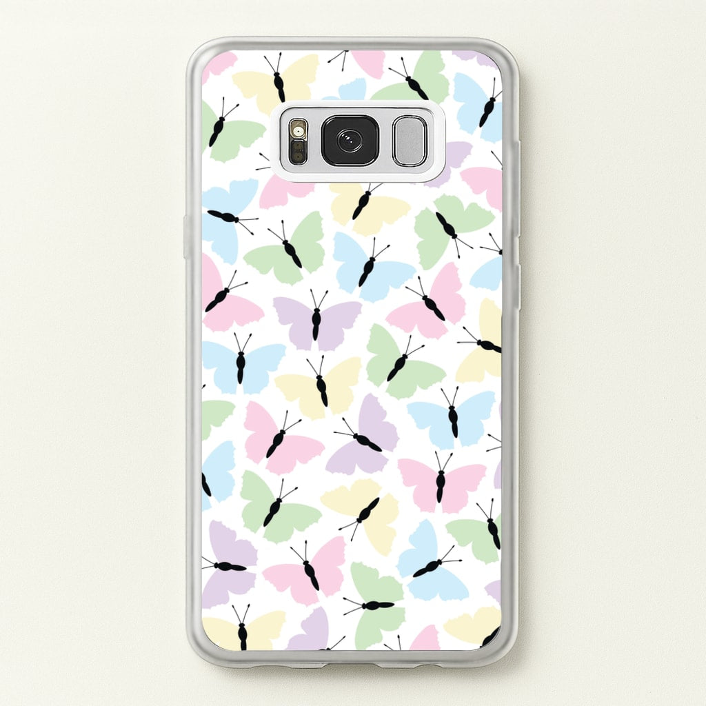 Multi Coloured Butterfly - Butterfly Patterns - Butterfly Patterns Phone Case for Galaxy S8
