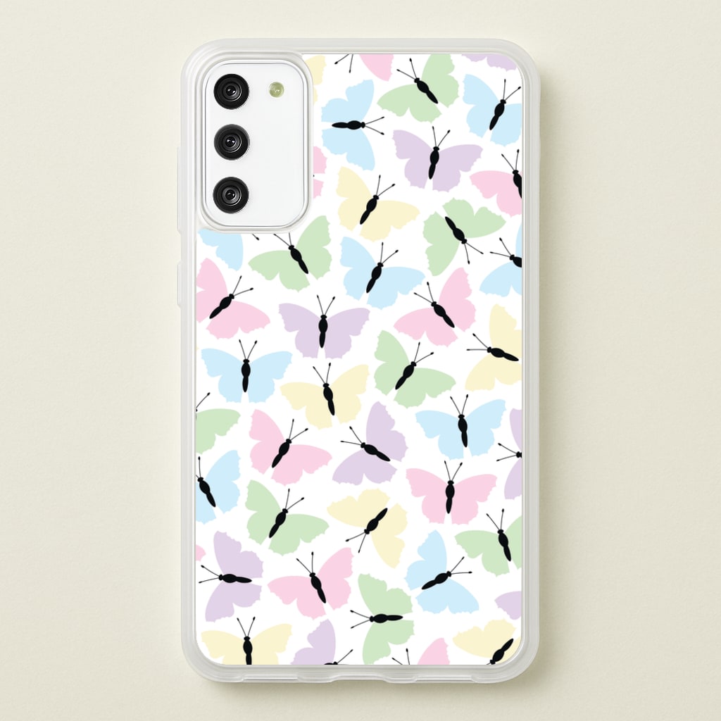 Multi Coloured Butterfly - Butterfly Patterns - Butterfly Patterns Phone Case for Galaxy S20FE
