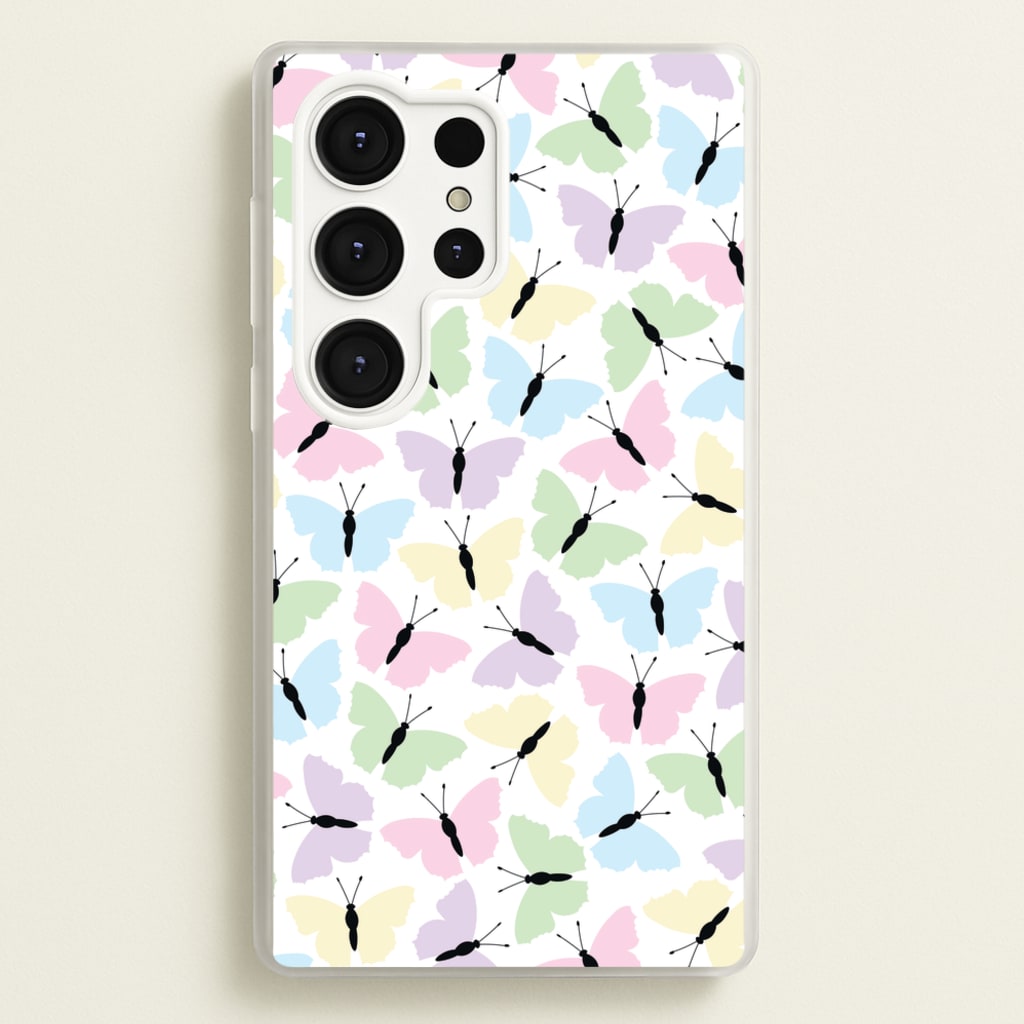 Multi Coloured Butterfly - Butterfly Patterns - Butterfly Patterns Phone Case for Galaxy S25 Ultra