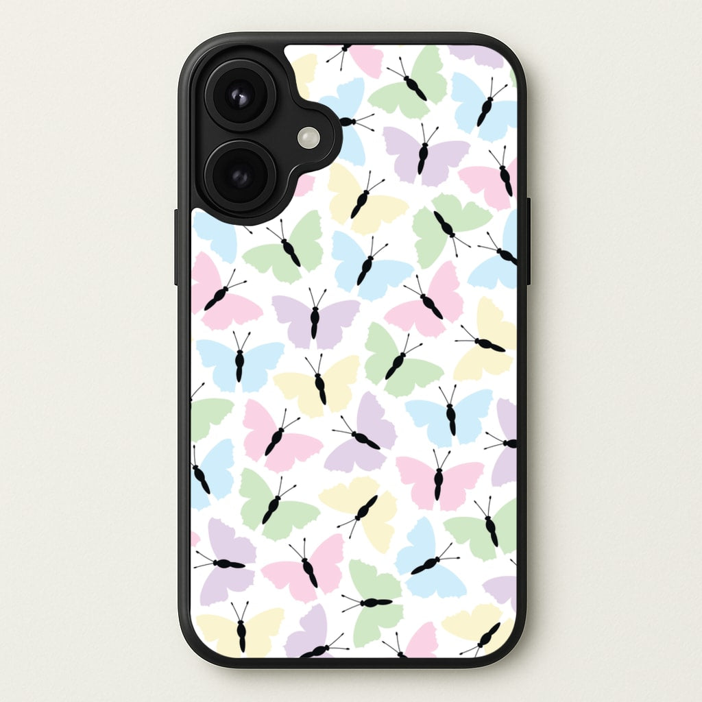 Multi Coloured Butterfly - Butterfly Patterns Phone Case for iPhone 17