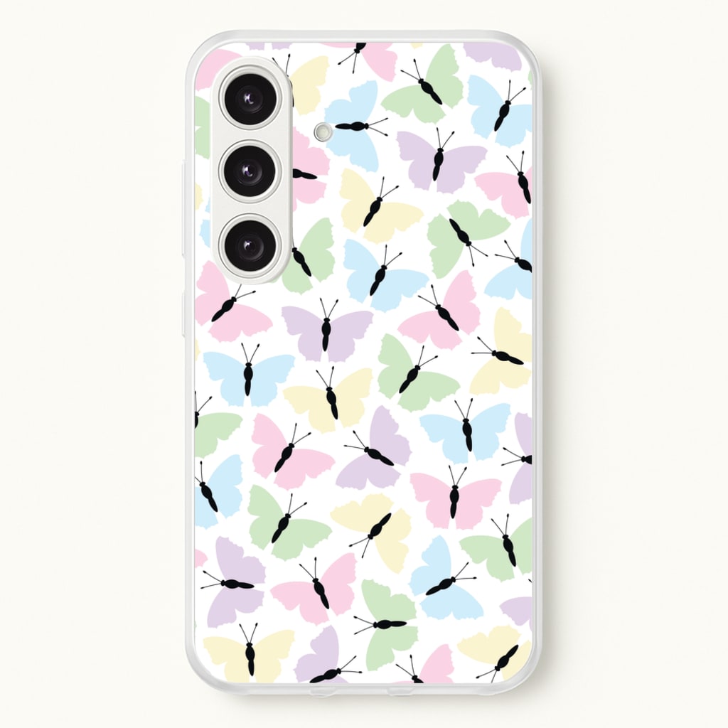 Multi Coloured Butterfly - Butterfly Patterns - Butterfly Patterns Phone Case for Galaxy S25 Plus