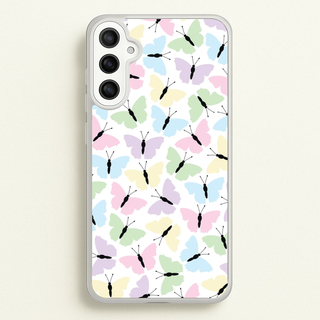Multi Coloured Butterfly - Butterfly Patterns - Butterfly Patterns Phone Case for Galaxy A34