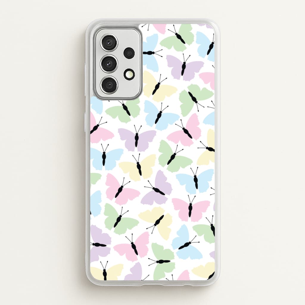 Multi Coloured Butterfly - Butterfly Patterns - Butterfly Patterns Phone Case for Galaxy A52 / A52s