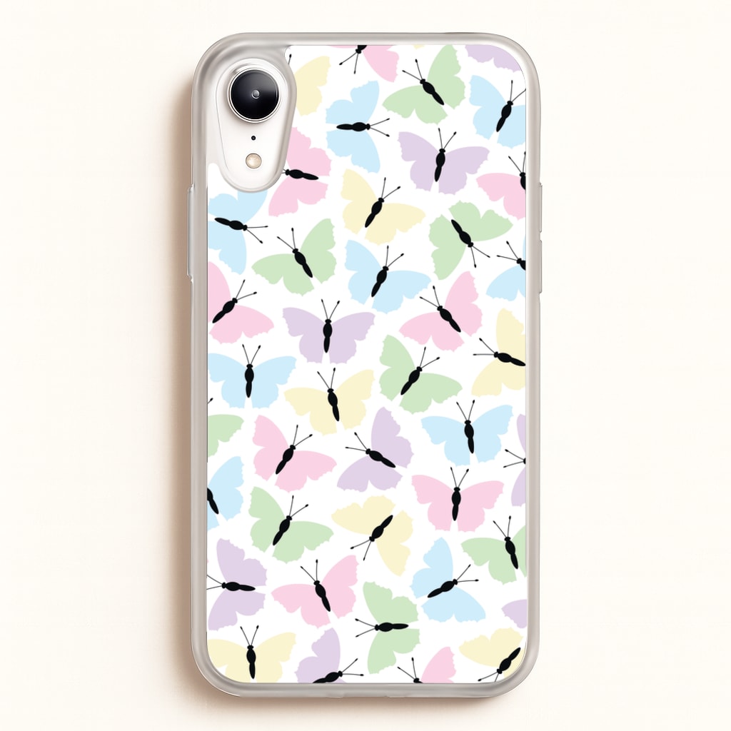 Multi Coloured Butterfly - Butterfly Patterns - Butterfly Patterns Phone Case for iPhone XR
