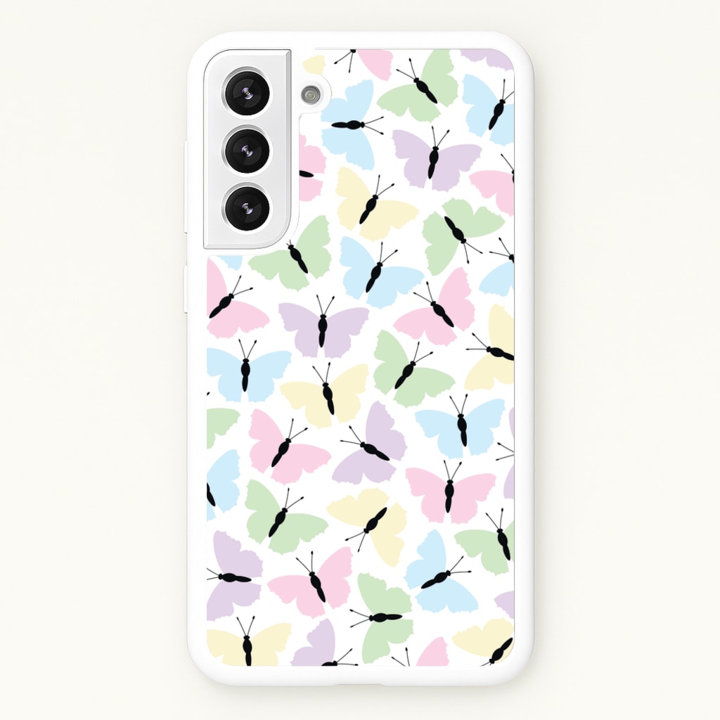 Multi Coloured Butterfly - Butterfly Patterns - Butterfly Patterns Phone Case for Galaxy S22 Plus
