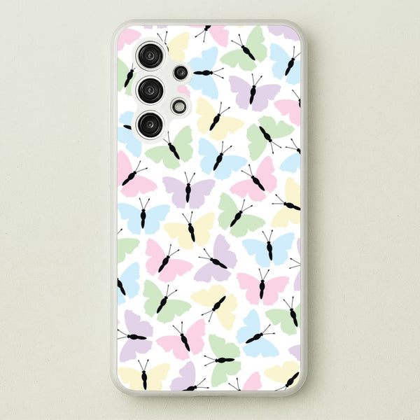 Multi Coloured Butterfly - Butterfly Patterns - Butterfly Patterns Phone Case for Galaxy A13