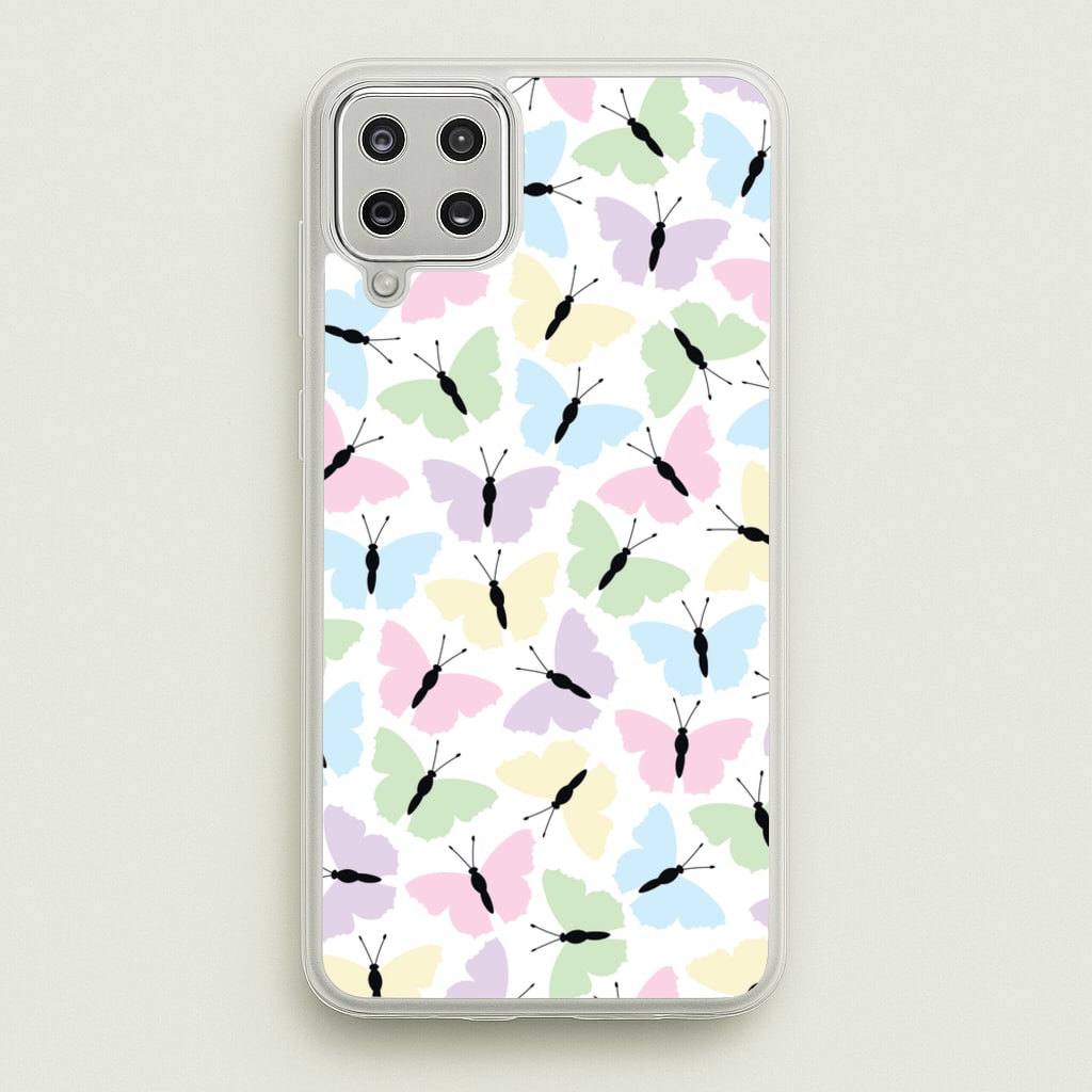 Multi Coloured Butterfly - Butterfly Patterns - Butterfly Patterns Phone Case for Galaxy A12