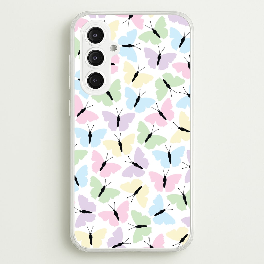 Multi Coloured Butterfly - Butterfly Patterns - Butterfly Patterns Phone Case for Galaxy S23FE