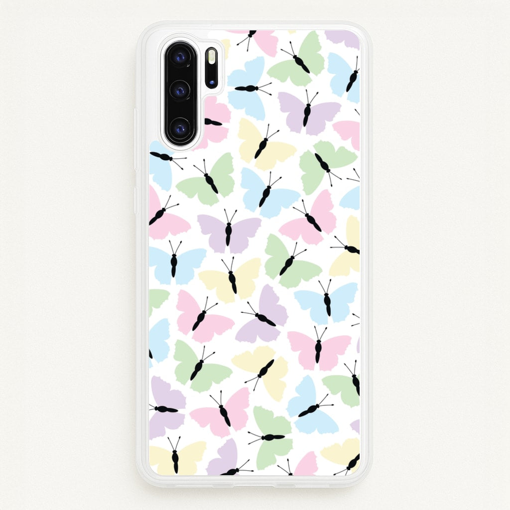 Multi Coloured Butterfly - Butterfly Patterns - Butterfly Patterns Phone Case for Huawei P30 Pro