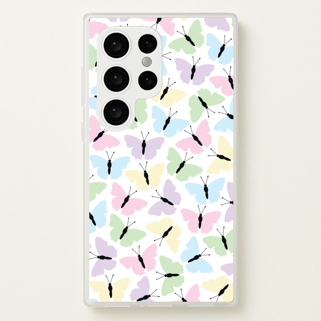 Multi Coloured Butterfly - Butterfly Patterns - Butterfly Patterns Phone Case for Galaxy S24 Ultra